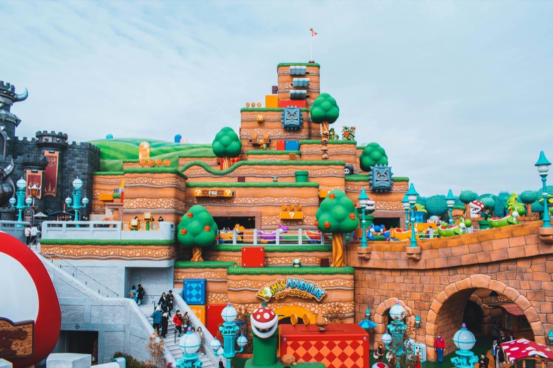 Super Nintendo World area at Universal Studios Japan